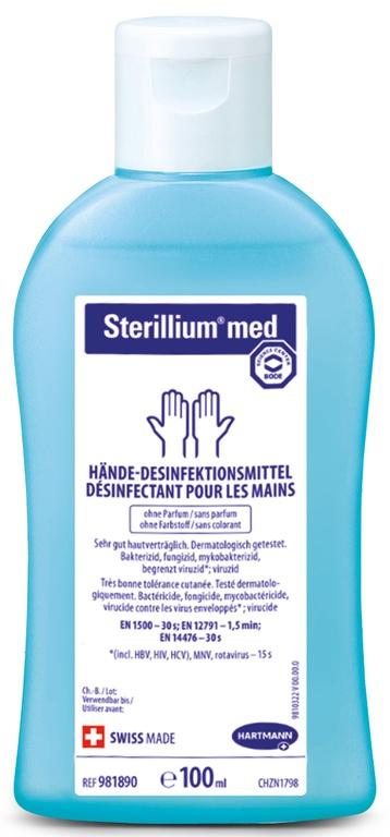 Händedesinfektionsmittel Sterillium med